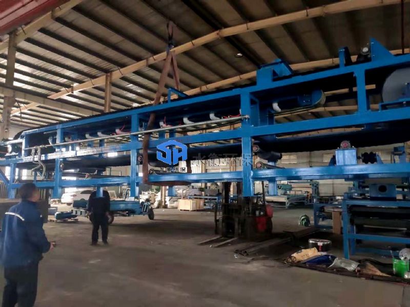 du真空皮带脱水机处理脱硫石膏