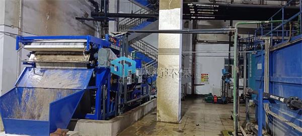 泰州带式压滤机安装调试现场