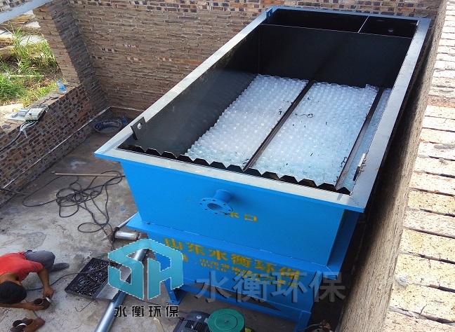 广东沉淀池安装现场