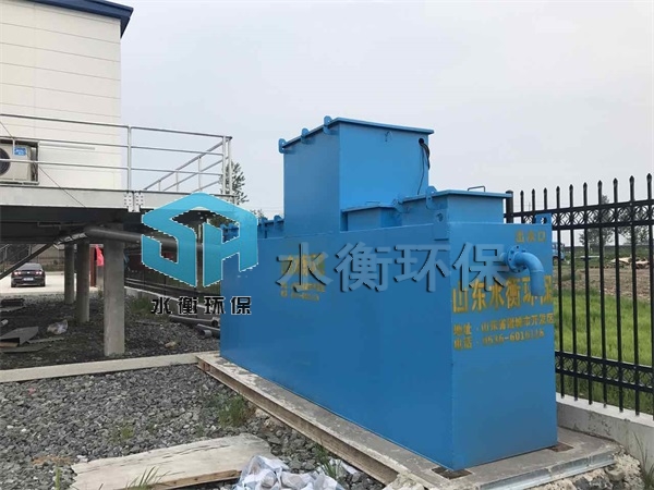 广州地埋一体化污水处理设备安装现场