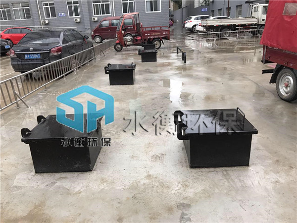 郑州地埋一体化污水处理设备安装现场