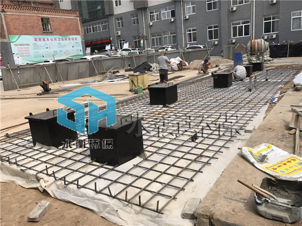 上海生活污水处理设备安装现场