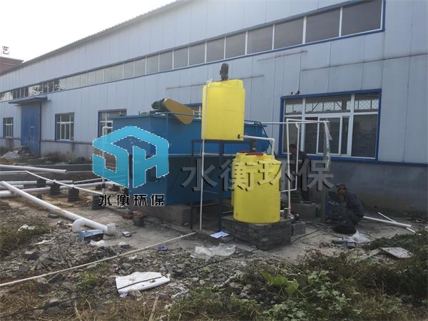 河南气浮机安装现场