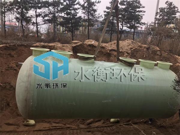大连化粪池安装现场
